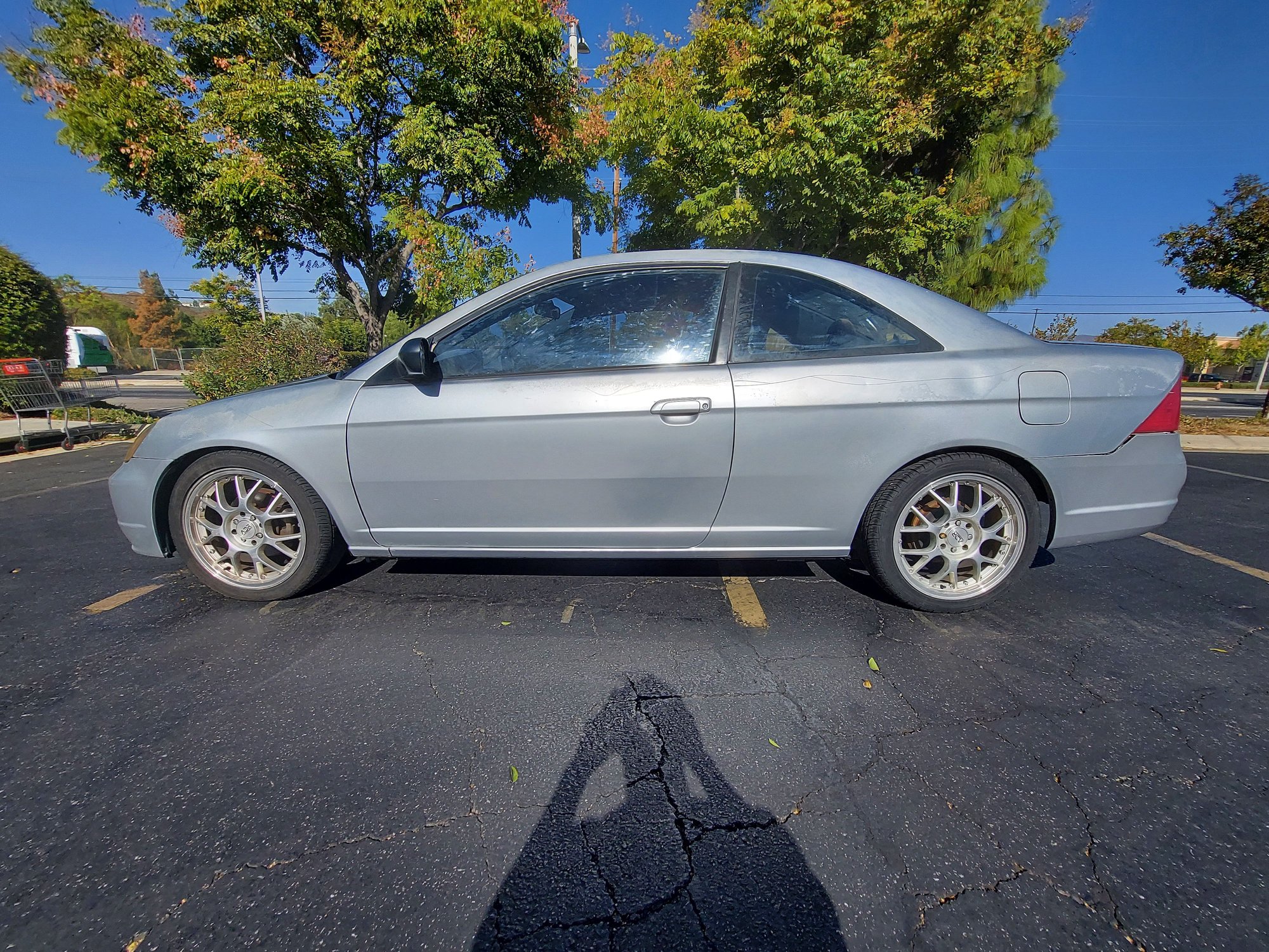 2003 Honda Civic - Honda Civic 2003 LX - Used - VIN 1HGEM22653L032440 - 252,377 Miles - 4 cyl - 2WD - Automatic - Coupe - Silver - Newhall, CA 91321, United States