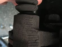 Drivers side top stretched