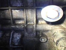 Coolant from the engine wall