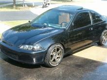95 Civic EX 45mpg