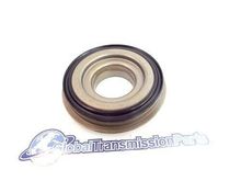 Piston bottom. Molded rubber portion is visible.