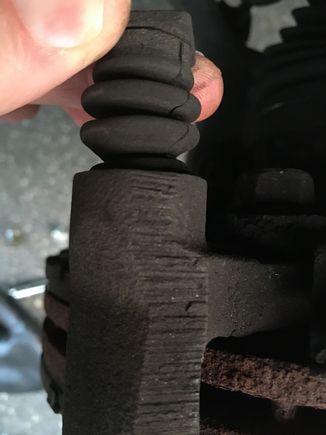 Drivers side top stretched