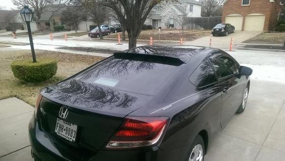 rear window spoiler