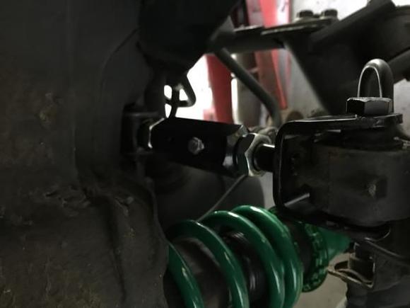 Dropped on Tein street advance coil overs