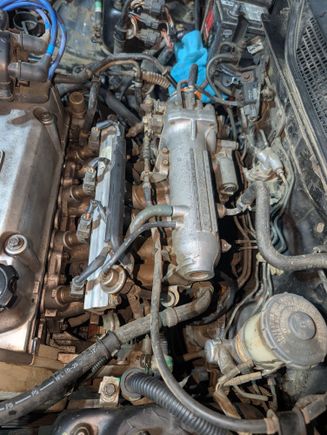 Intake from driver side