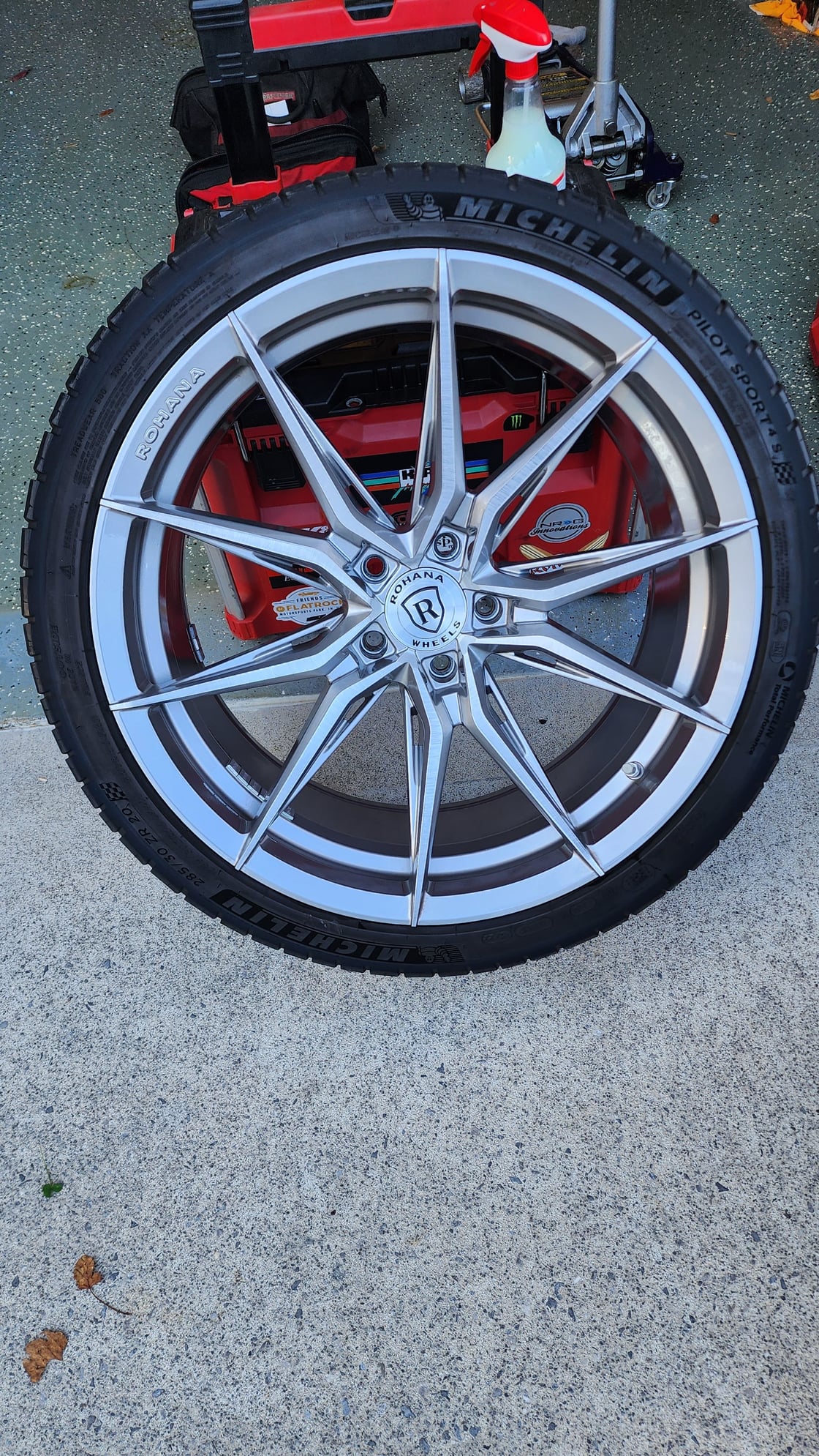 Wheels and Tires/Axles - Rohana RFX13 20x9 and 20x10 with Michelin PS4S Tires - Used - All Years  All Models - Knoxville, TN 37923, United States