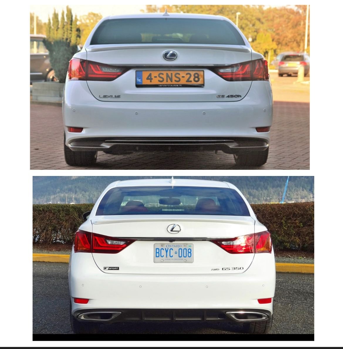 gs450h 350リアピース gs450h 350リアピース - メルカリ