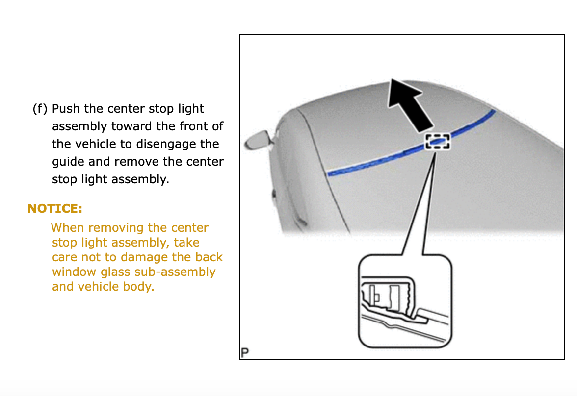 Rc350 3rd brake replacement ClubLexus Lexus Forum Discussion