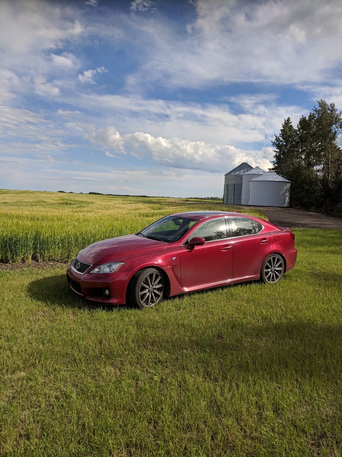 2010 Lexus IS F - $32,000 25000 miles on great ISF - Used - VIN JTHBP5C20A5006849 - 25,000 Miles - 8 cyl - Red - Red Deer, AB T4N2P3, Canada