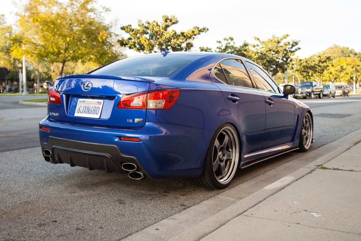 2009 Lexus IS F - Tastefully modded 2009 Ultrasonic Blue Lexus ISF: $25kobo - Used - VIN JTHBP262X95006640 - 101,439 Miles - 8 cyl - 2WD - Automatic - Sedan - Blue - West Covina, CA 91791, United States