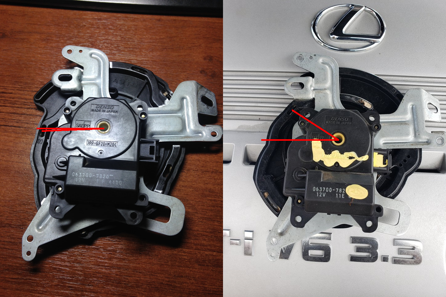 Es330 Mode Door Actuator replacement - ClubLexus - Lexus Forum