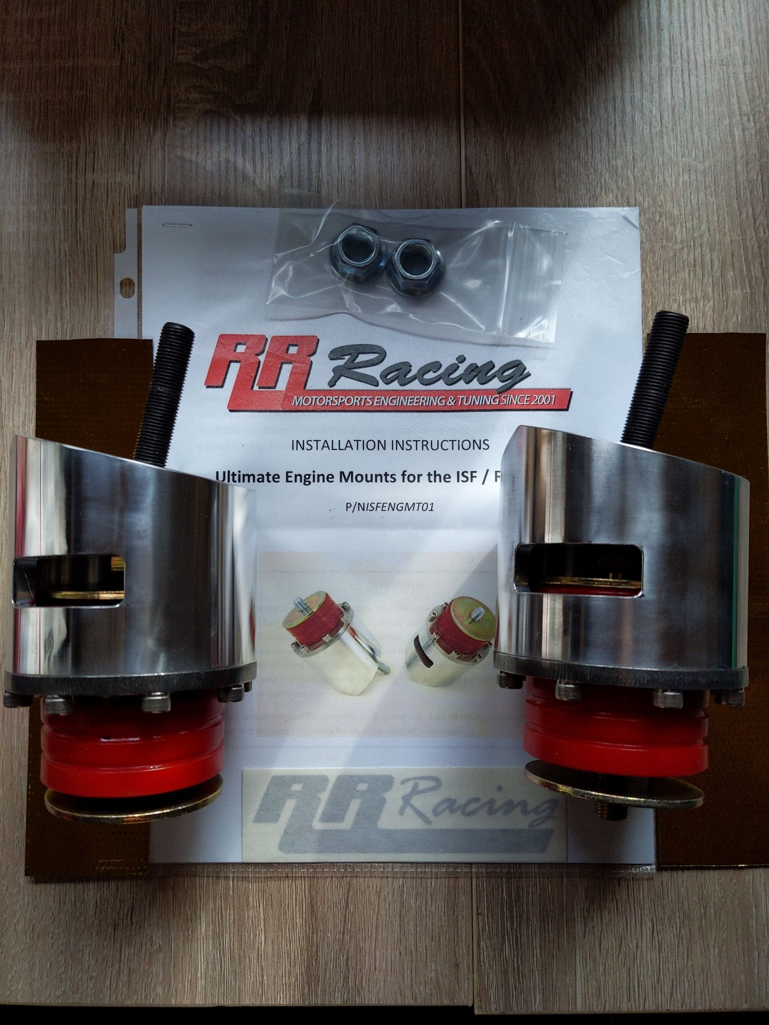 Brand New RR Racing Engine Mounts Lexus ISF GSF RCF (CA Bay Area