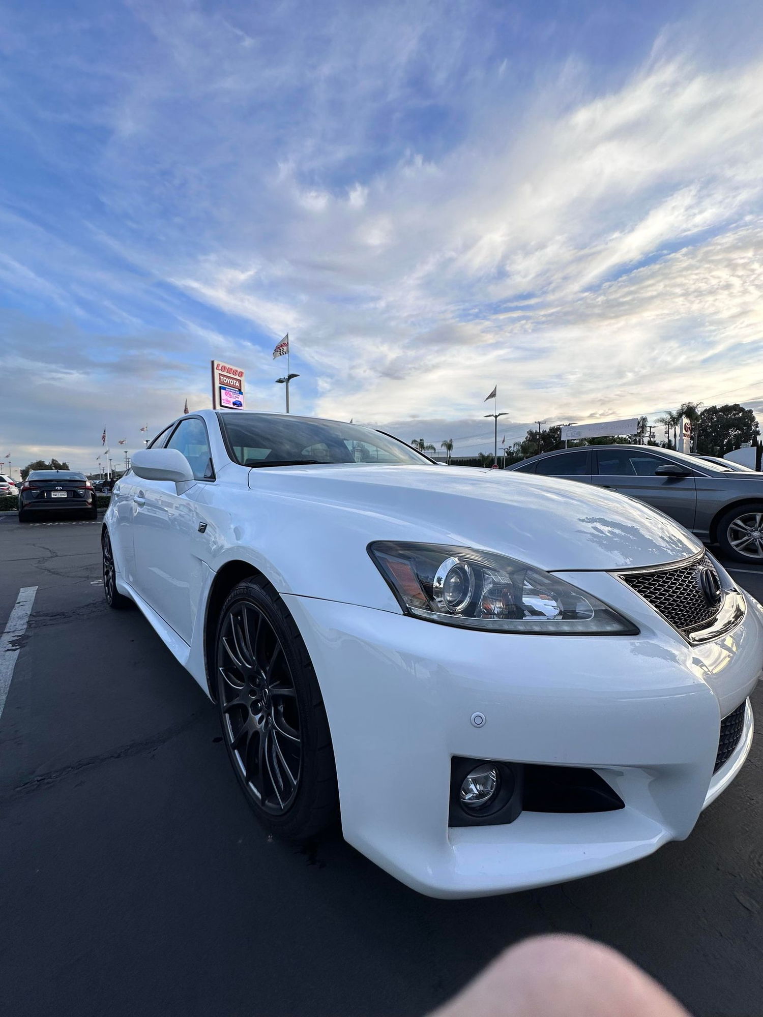 2014 Lexus IS F - Unicorn 2014 Lexus ISF for Sale - 632xx miles - Used - VIN JTHBP5C22E5011458 - 63,219 Miles - 8 cyl - 2WD - Automatic - Sedan - White - Los Angeles, CA 91776, United States