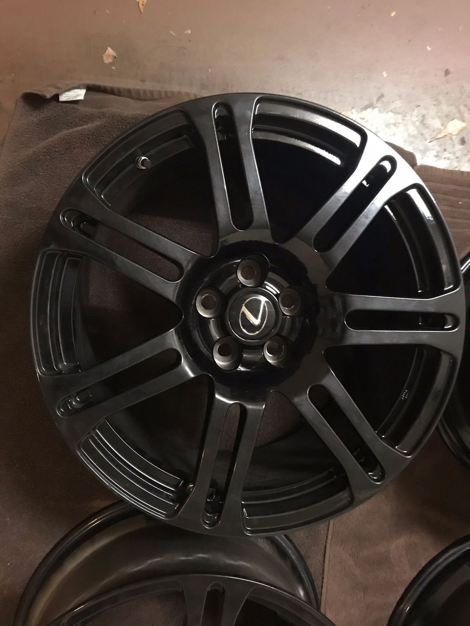 Wheels and Tires/Axles - Set of 4 Lexus RC-F OEM 19" wheels - Used - 2015 to 2021 Lexus RC F - 2015 to 2021 Lexus RC - 2014 to 2021 Lexus IS - 2015 to 2020 Lexus GS F - Tampa, FL 33716, United States