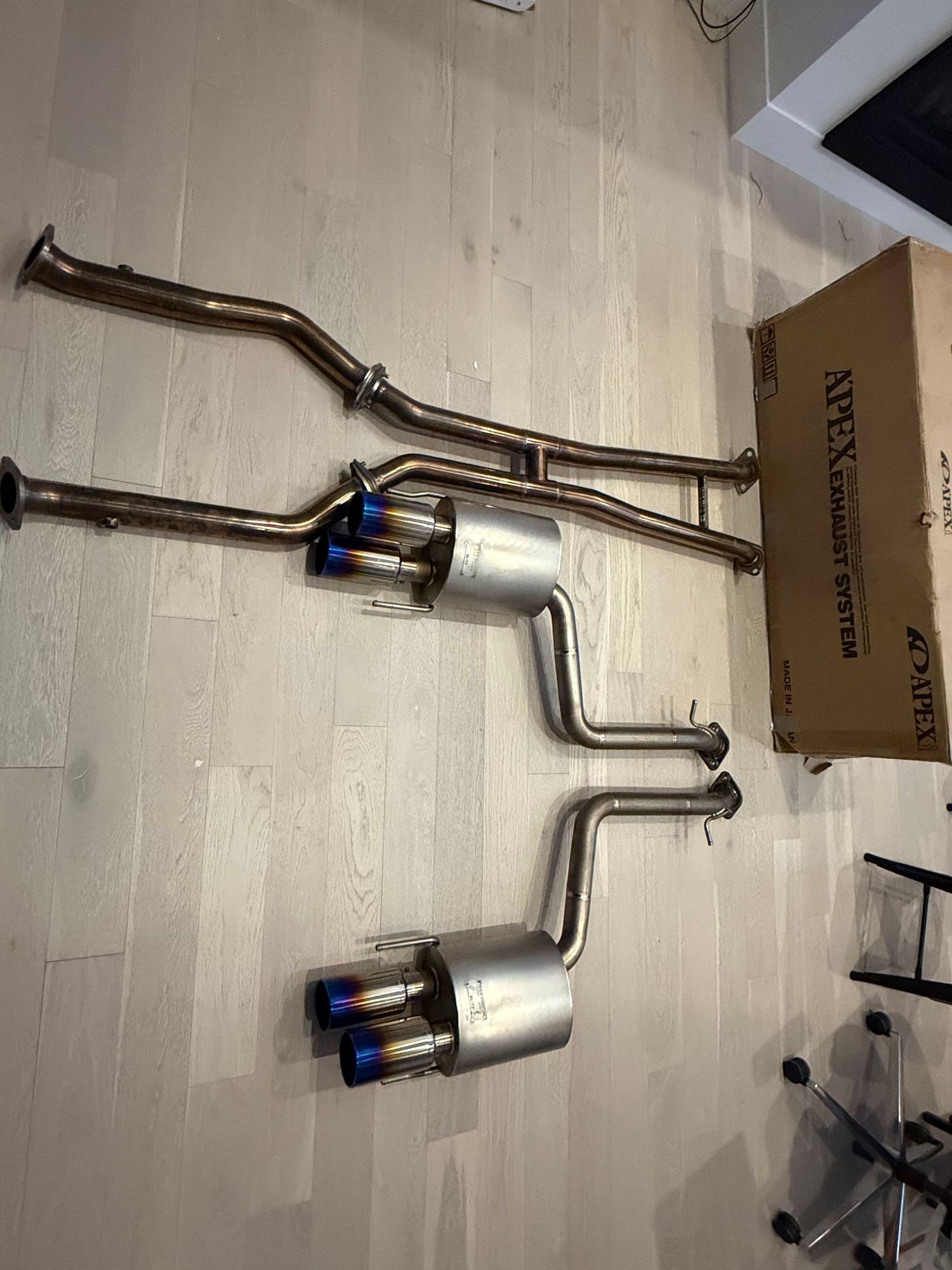 Engine - Exhaust - Blitz Nur-Spec Titanium Axle Back Exhaust (Light / Exotic) - Used - All Years  All Models - Calgary, AZ T2Y0S3, United States