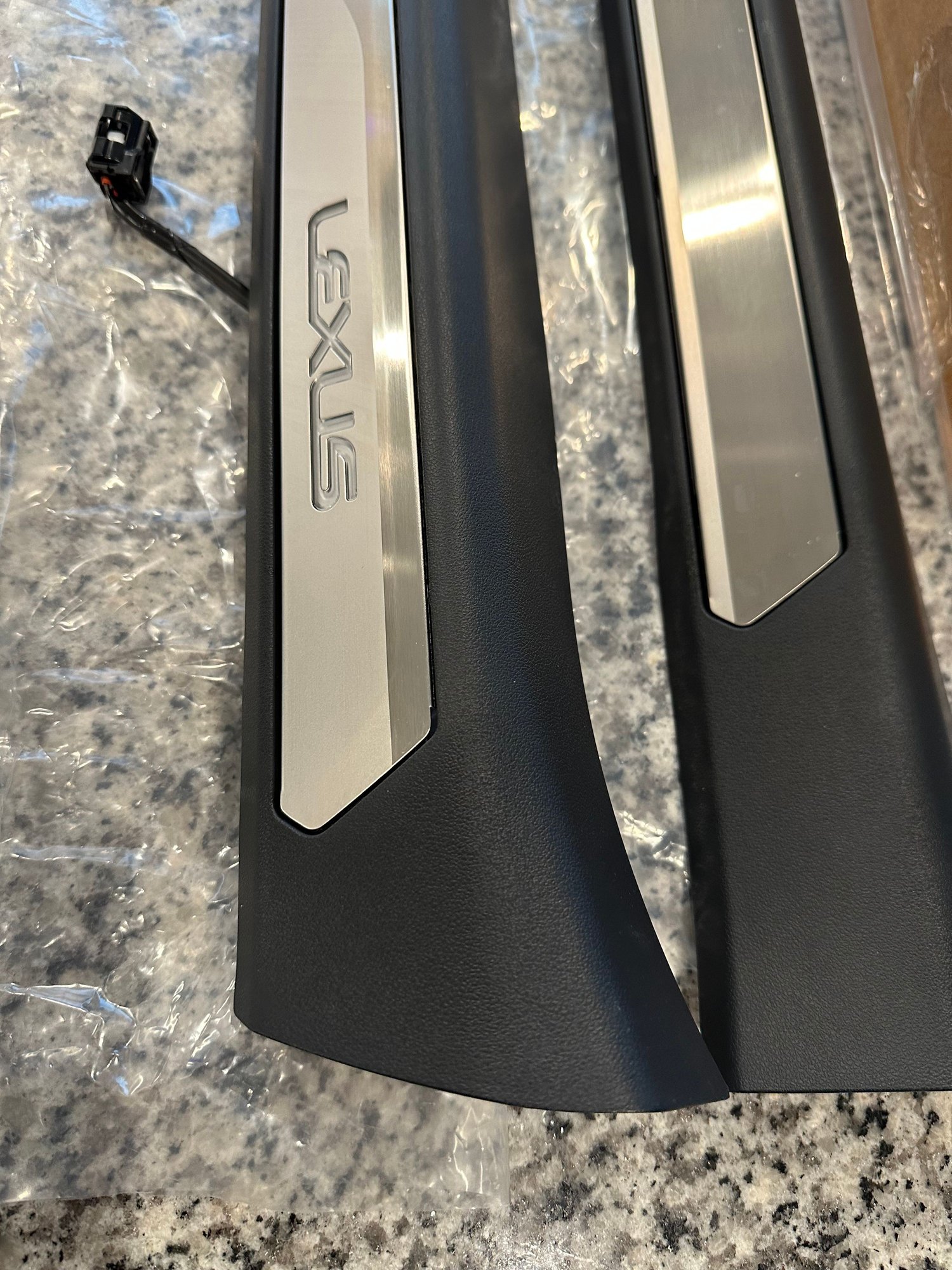 Accessories - Illuminated Door sills - Used - 2022 to 2024 Lexus LS500 - Dallas, TX 76005, United States