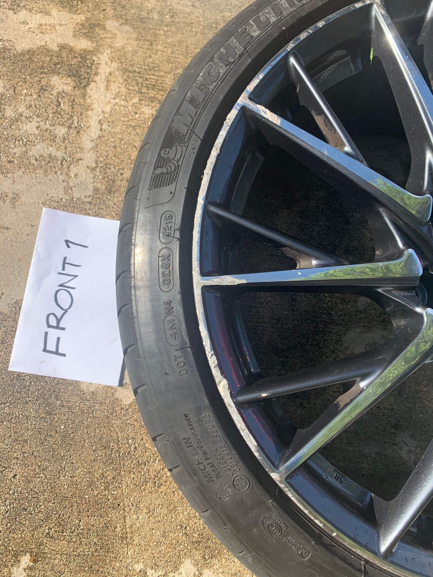 Wheels and Tires/Axles - Lexus RCF 20 Split spoke hand polished wheels Michelin pilot sport 4s - Used - Miami, FL 33193, United States