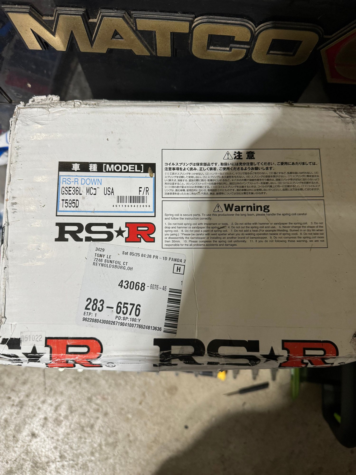 2023 Lexus IS - Brand new RS-R down lower spring and barely used F-Sport exhaust - Reynoldsburg, OH 43068, United States