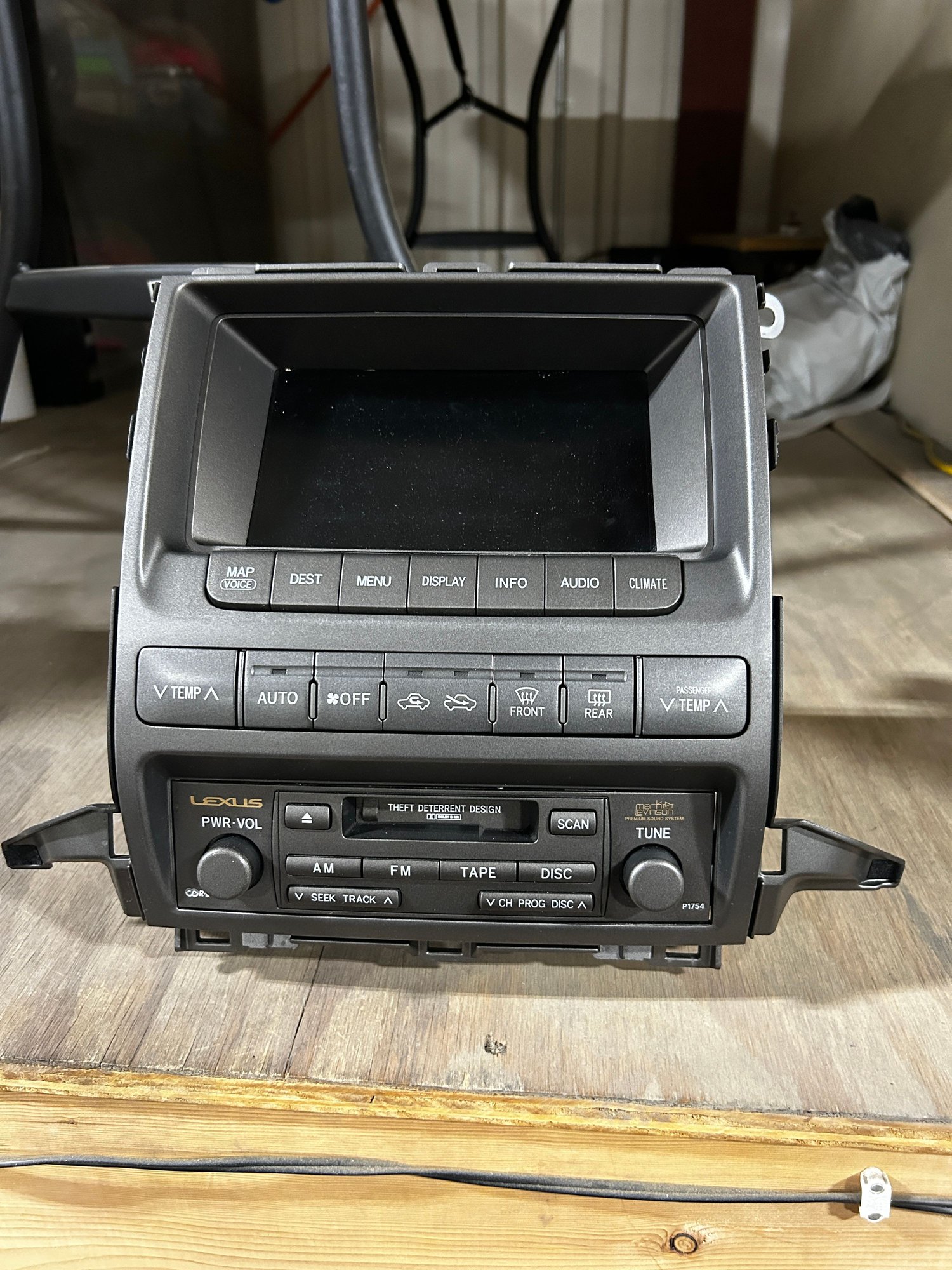 Audio Video/Electronics - OEM GX470 Navigation Head Unit - Used - 2003 to 2009 Lexus GX470 - Sun Prairie, WI 53532, United States