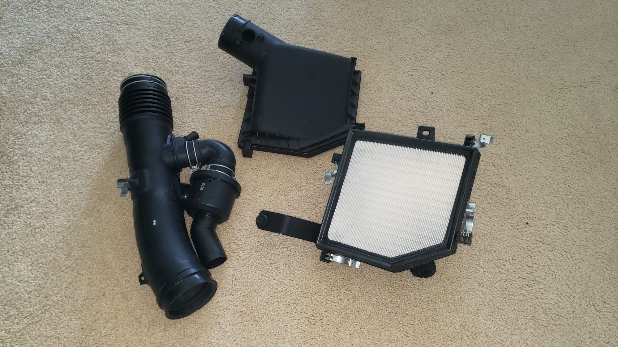 Engine - Intake/Fuel - 2021 OEM IS 350 Intake and airbox with clean filter - Used - -1 to 2026  All Models - Agoura, CA 91301, United States