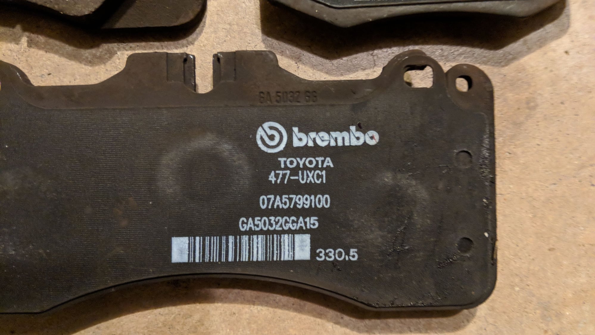 Brakes - FS: as-new, take-off OEM Brembro pads - Used - 2016 to 2019 Lexus GS F - Na, TX 79999, United States