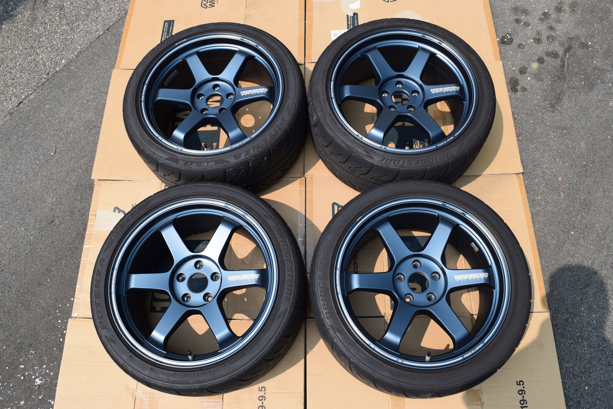 Wheels and Tires/Axles - Volk Racing TE37 ULTRA 19x9.5 +35 w/ RE71R 265/35/19 - Used - 2008 to 2014 Lexus IS F - North Vancouver, BC V7N3R3, Canada