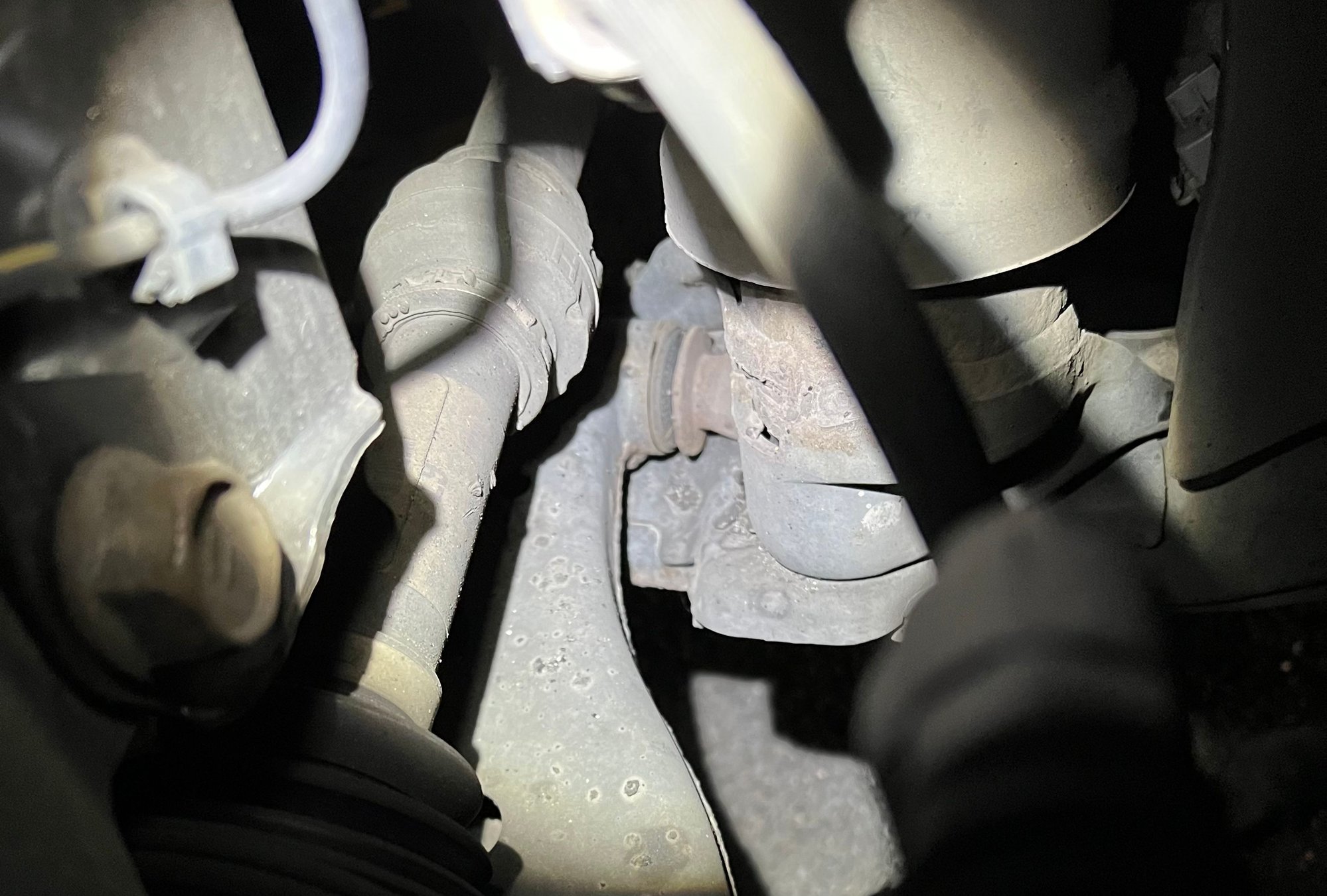 Metal on metal clunking/rattle going over bumps ClubLexus Lexus