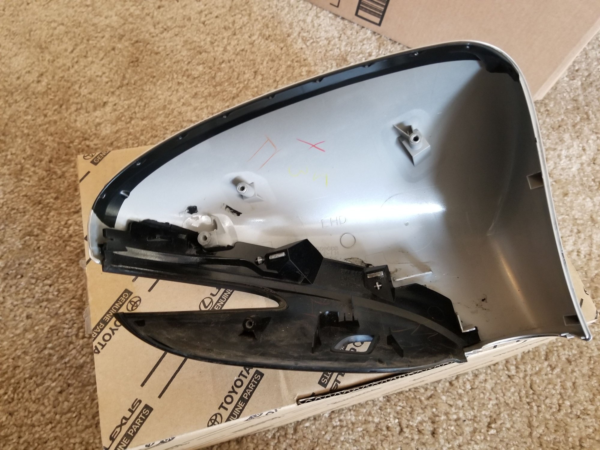 20132019 Lexus GS 350 450h Side Mirror Covers Left