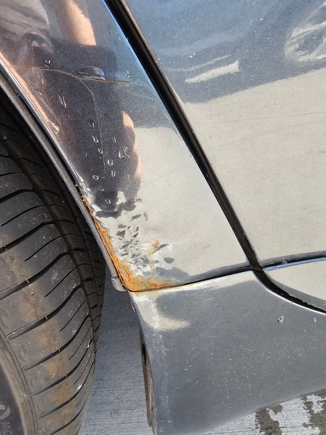 Passenger rear door