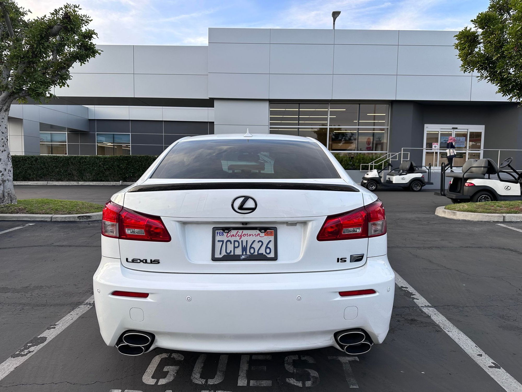 2014 Lexus IS F - Unicorn 2014 Lexus ISF for Sale - 632xx miles - Used - VIN JTHBP5C22E5011458 - 63,219 Miles - 8 cyl - 2WD - Automatic - Sedan - White - Los Angeles, CA 91776, United States