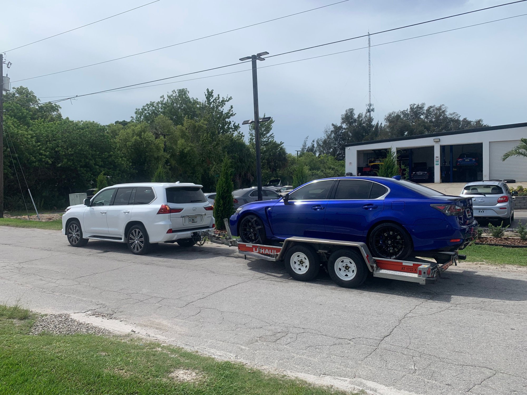 2020 Lexus GS F - 2020 Lexus GS-F Ultrasonic Blue black and white interior - Used - VIN JTHBP1BL8LA003081 - 5,021 Miles - 8 cyl - 2WD - Automatic - Sedan - Blue - Coral Gables, FL 33134, United States