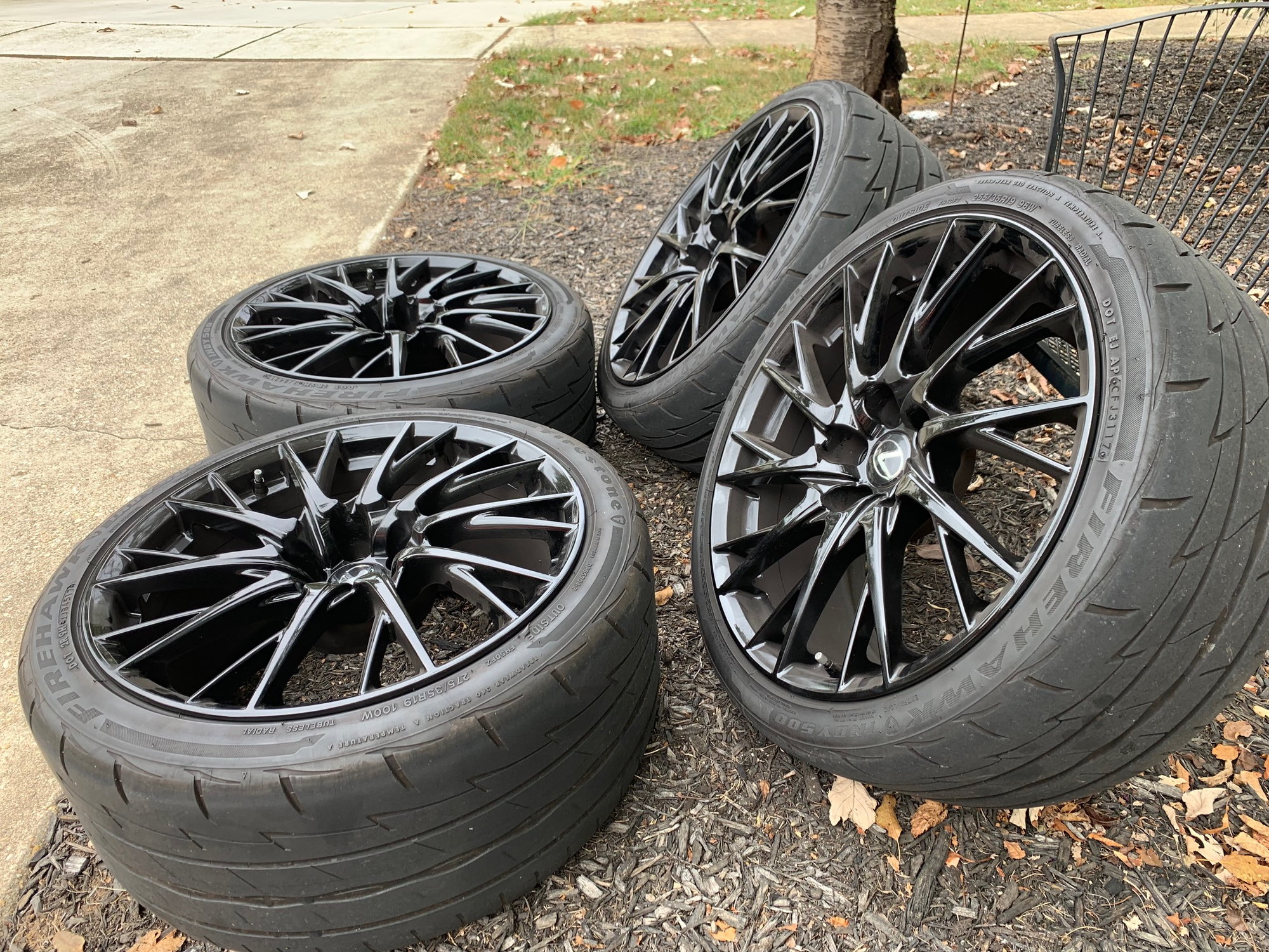 OEM 19 Forged BBS Lexus RCF Wheels and Tires - ClubLexus - Lexus 