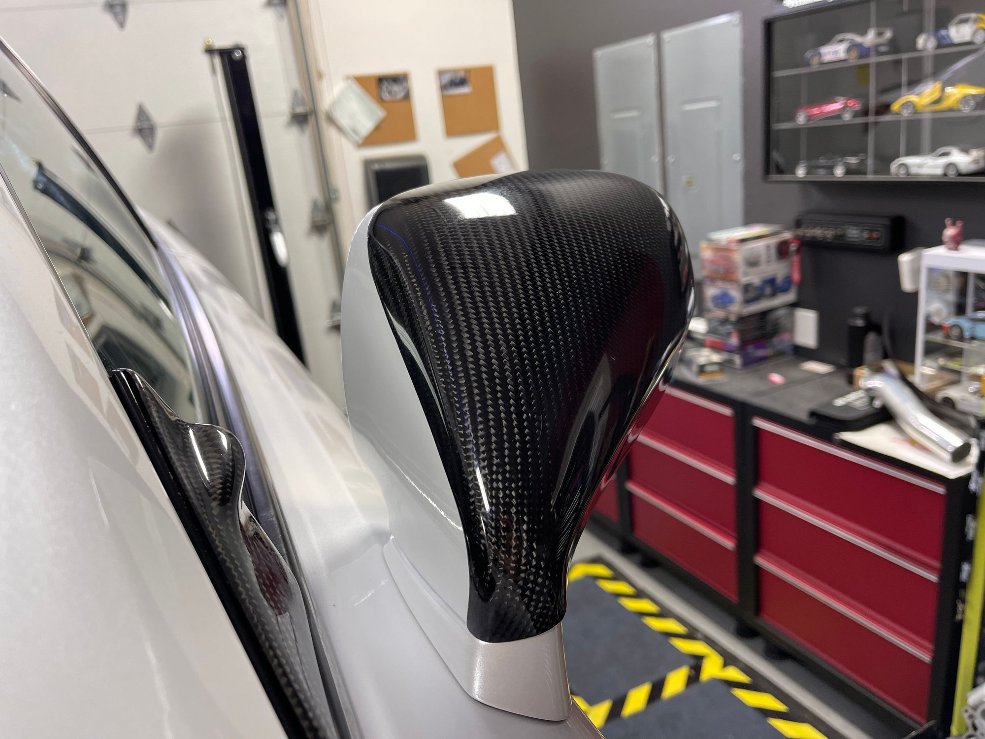 Accessories - 2008-2013 ISF Carbon Fiber Mirror Covers - New - 2008 to 2013 Lexus IS F - Seattle, WA 98296, United States