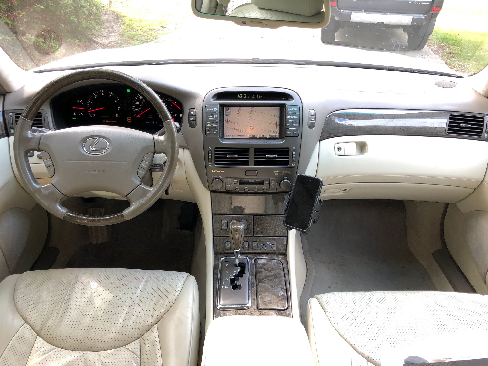 2001 Lexus LS430 - 2001 LS430 Ultra - Used - VIN JTHBN30F110004249 - 168,000 Miles - 8 cyl - 2WD - Automatic - Sedan - White - Hernando, FL 34442, United States