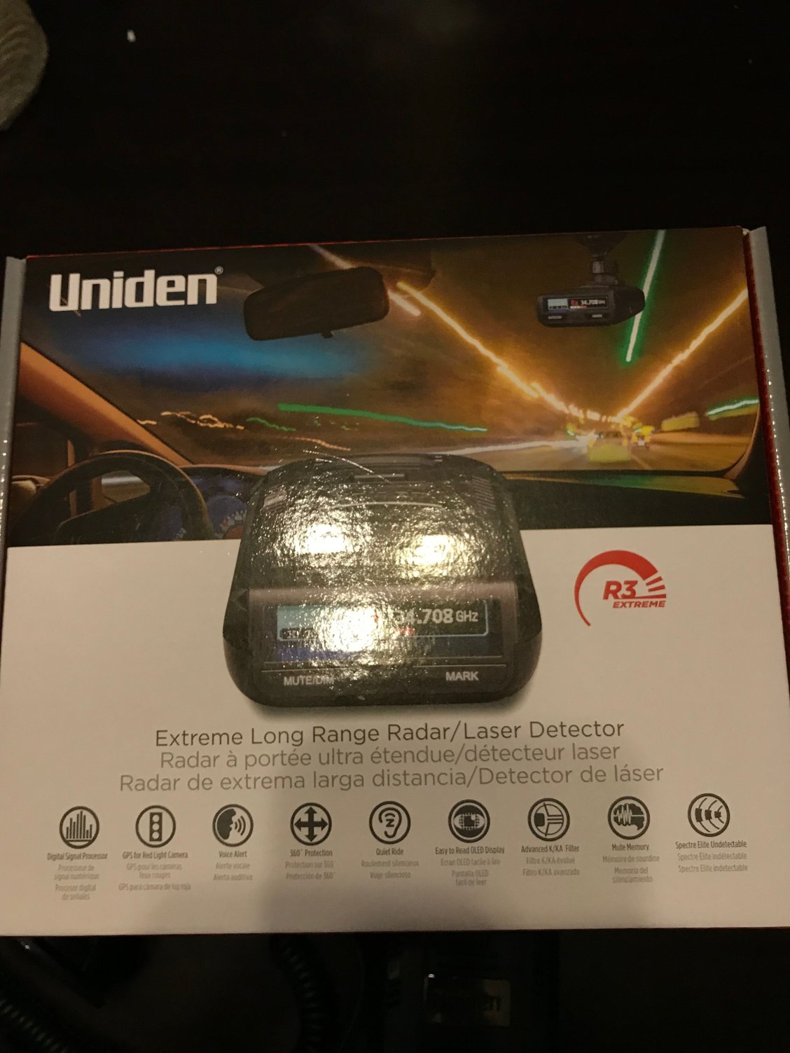 Audio Video/Electronics - Uniden R3 radar detector $300 - Used - All Years Any Make All Models - Boston, MA 02452, United States