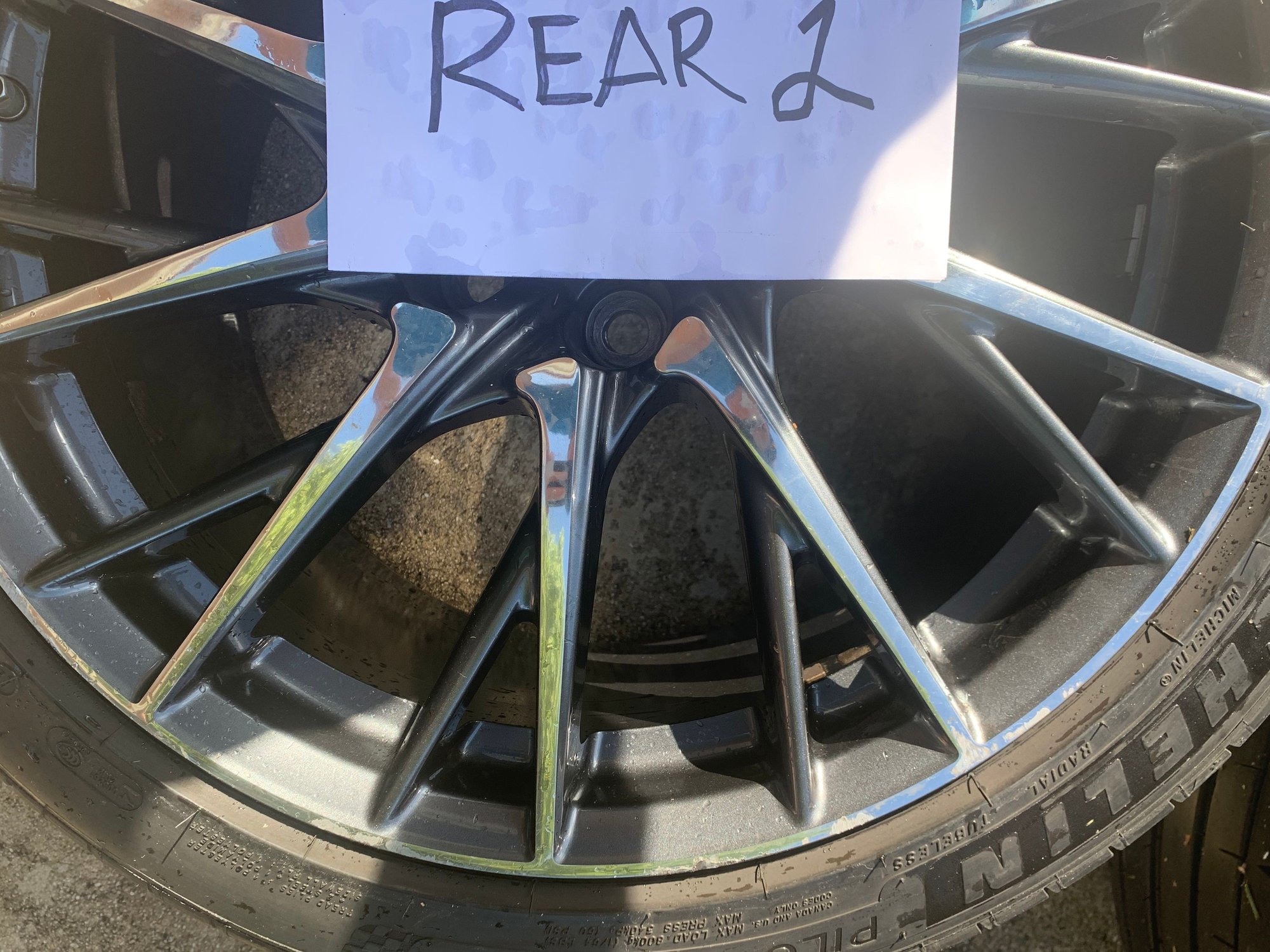 Wheels and Tires/Axles - Lexus RCF 20 Split spoke hand polished wheels Michelin pilot sport 4s - Used - Miami, FL 33193, United States