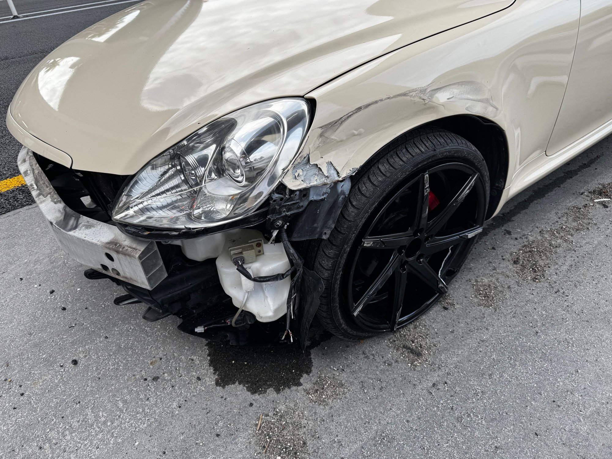 It may look ugly but how could any serous evaluation be legit at $9,000 estimate with another $2-3K possible �supplementary� damage be taken seriously?  Yet State Farm was adamant the car was to be deemed TOTALLED? 