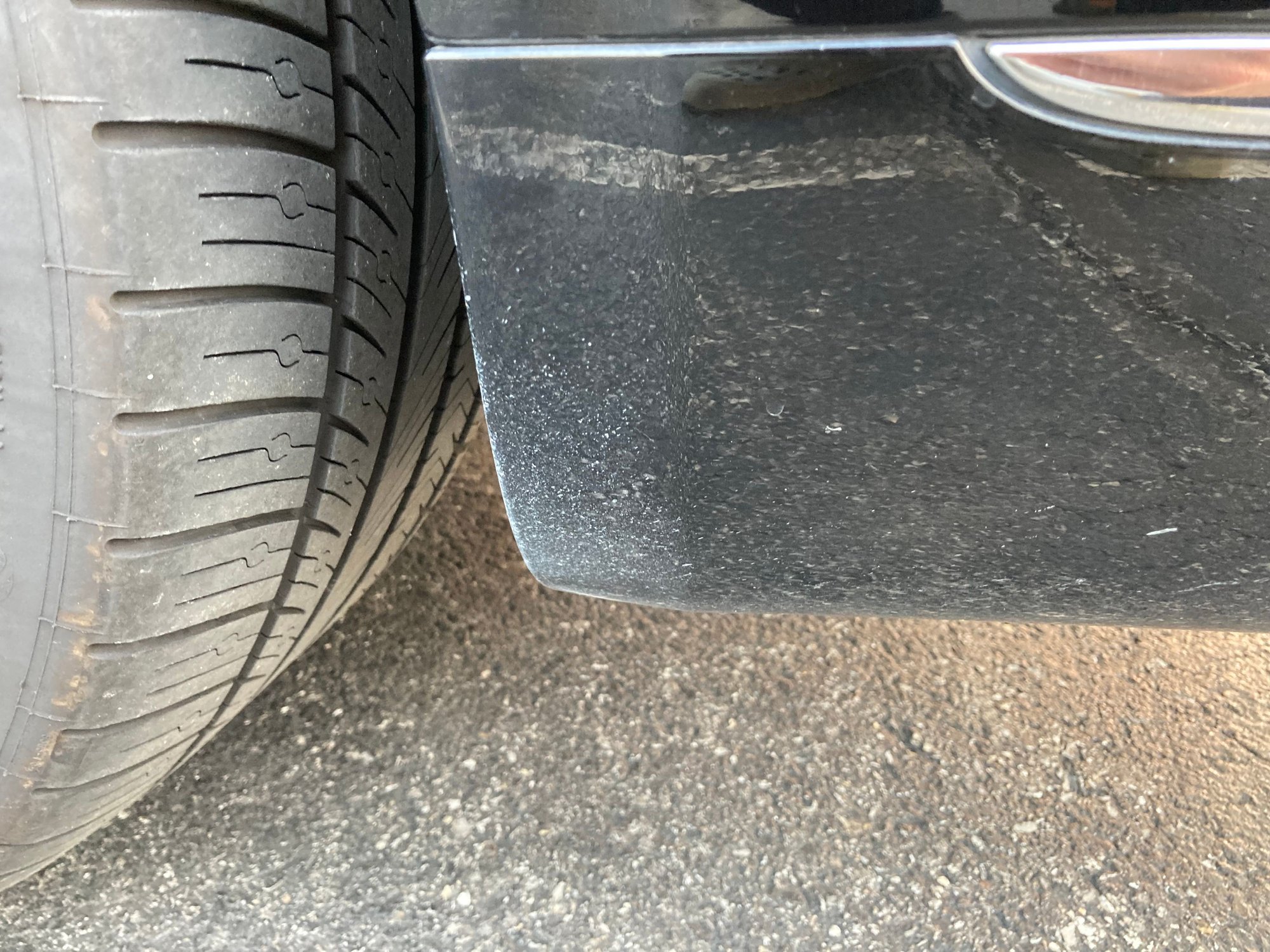 Welp. Gravel dust on the road at 170 kills paint instantly apparently....