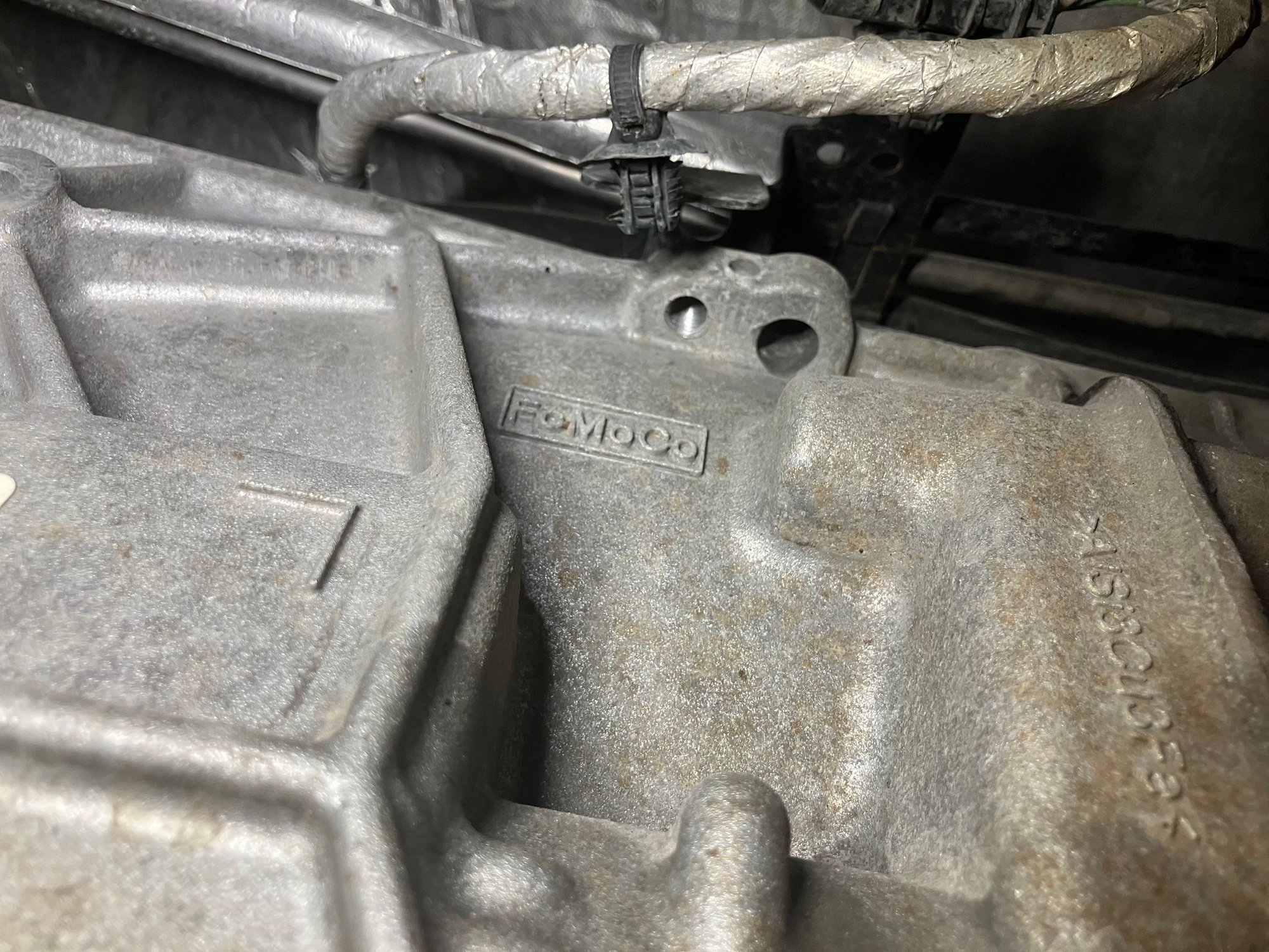 Note presence of the threads for the fuel like bracket....