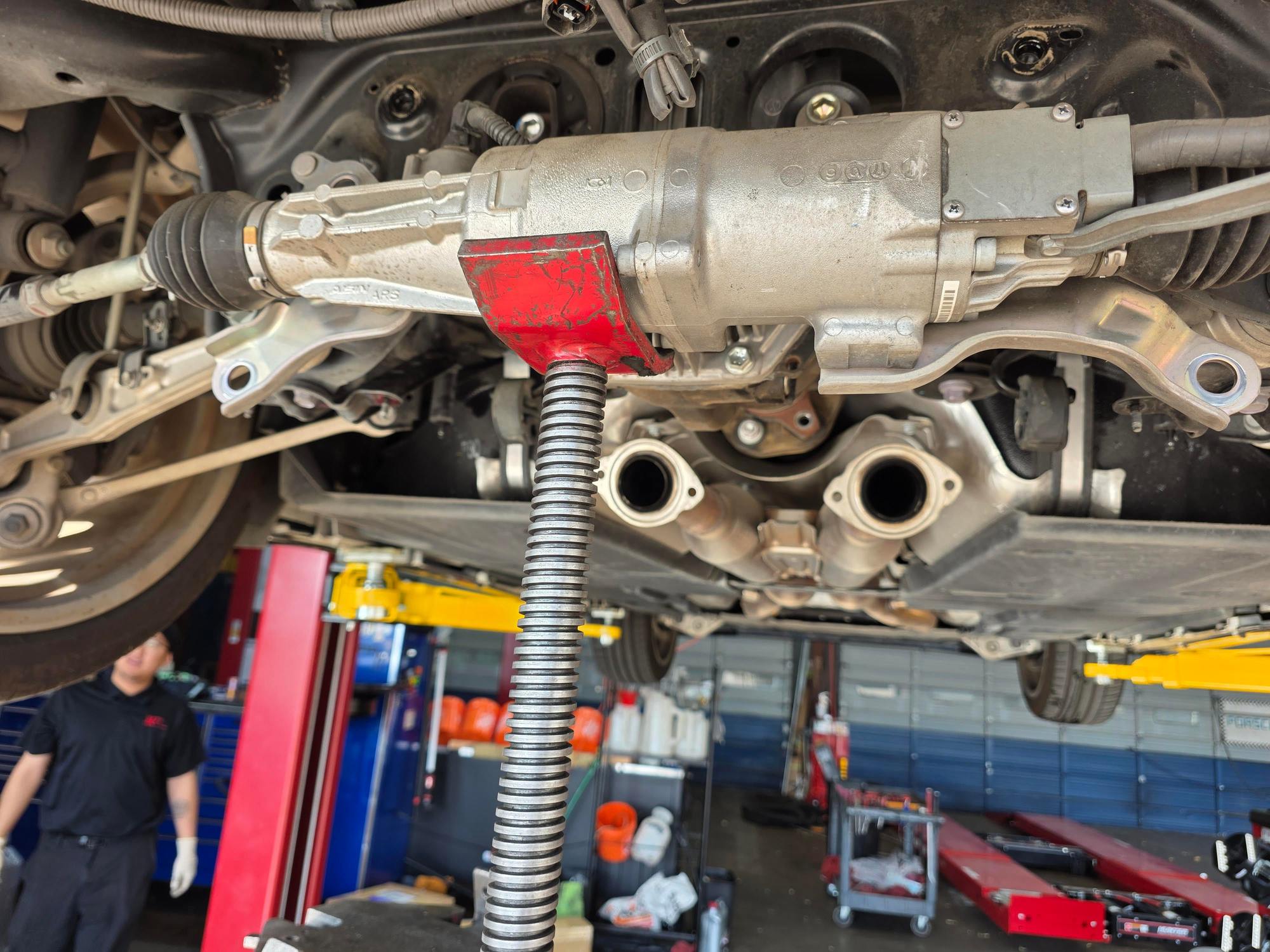 4. Lowering Steering Rack