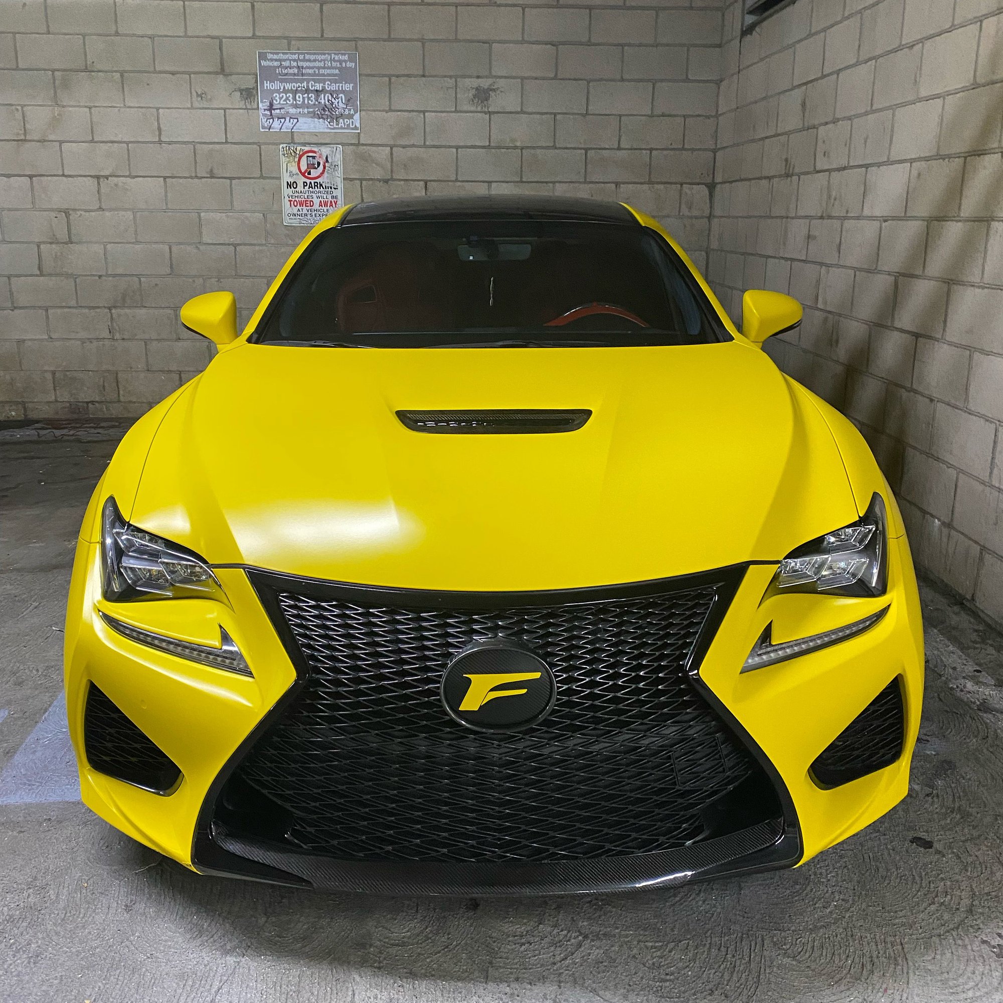 2015 Lexus RC F - 2015 Lexus RCF / Nebula Gray Pearl/ Circuit Red - Used - VIN JTHHP5BC3F5002080 - 60,200 Miles - 8 cyl - 2WD - Automatic - Coupe - Yellow - North Hollywood Ca, CA 91601, United States