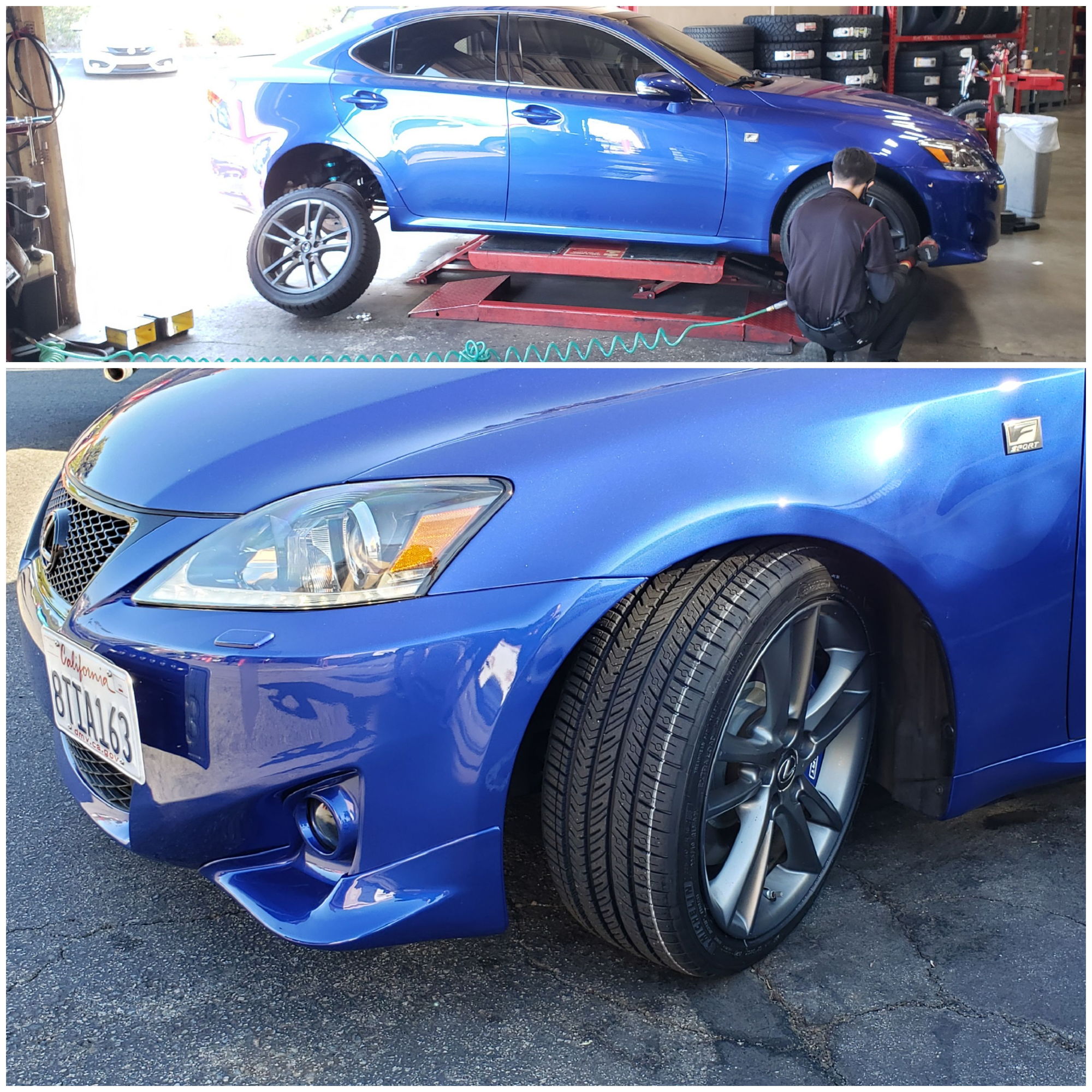What a difference new tires make! (Michelin Pilot Sport All Season 4) on a  2012 IS350 - ClubLexus - Lexus Forum Discussion
