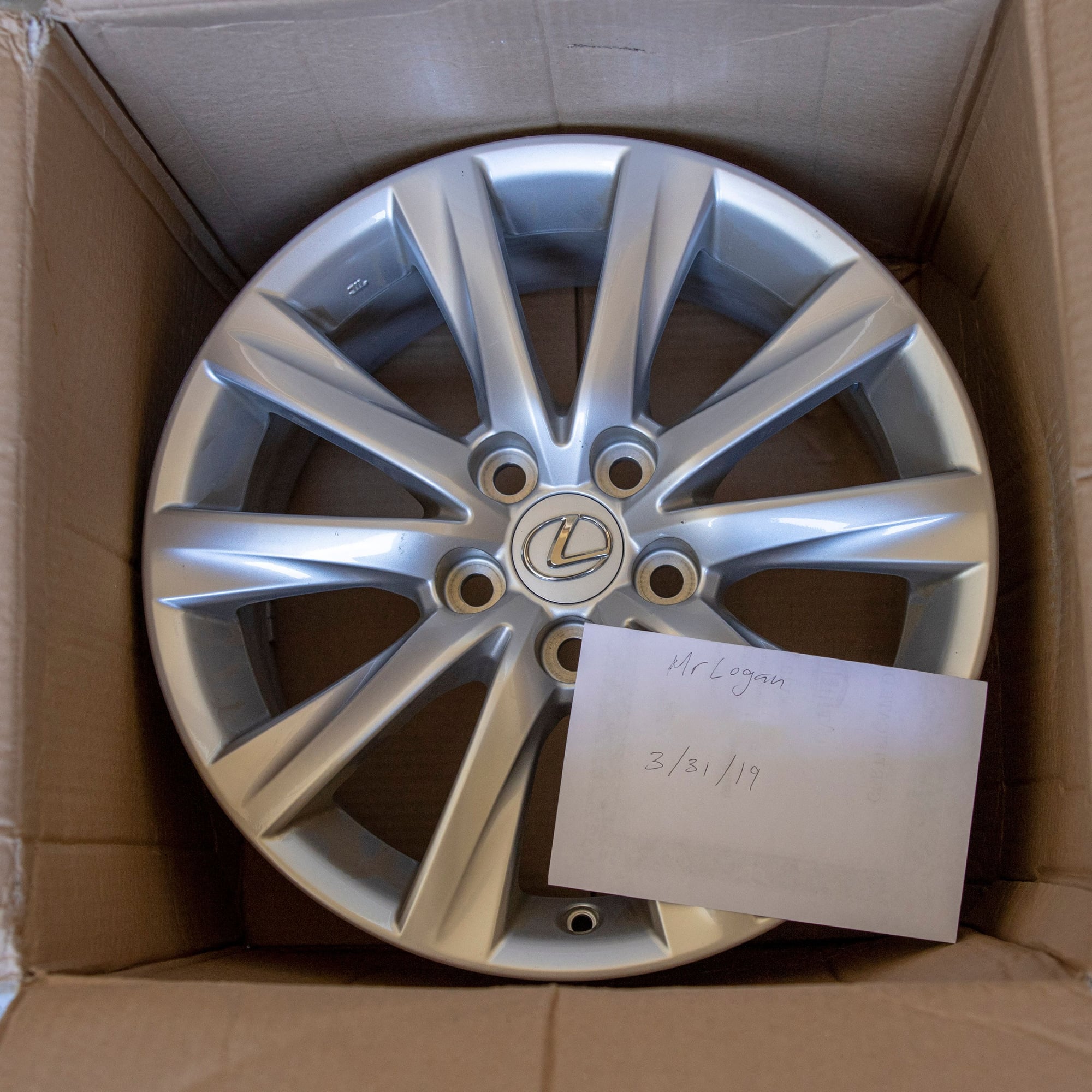 Wheels and Tires/Axles - 2015 3rd Generation Lexus IS 250 OEM 17" Wheels - Used - 2013 to 2019 Lexus IS250 - Sacramento, CA 95823, United States