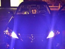 Front view at night...say cheese Taz! Lol