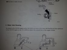 2000 LS400 vs 2001 LS430 water inlet housing.