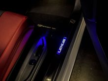 Illuminated Door Sills (UX 250h F-Sport)