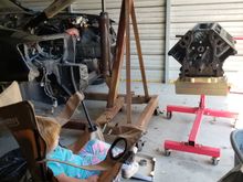 Teach them while they are still young lol got the timing chain and heads on.