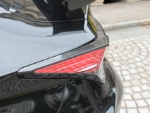 LEMS Taillight Spoilers for Lexus RCF 2019-22