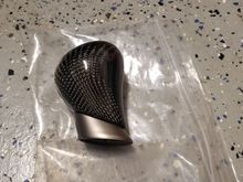 DCTMS carbon fiber shift knob