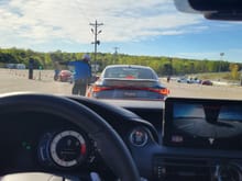 Autocross in the IS 500 Molten Pearl